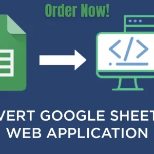 Turn excel and google sheets into web app, dashboard, calculator