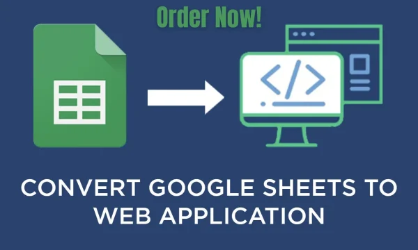 Turn excel and google sheets into web app, dashboard, calculator